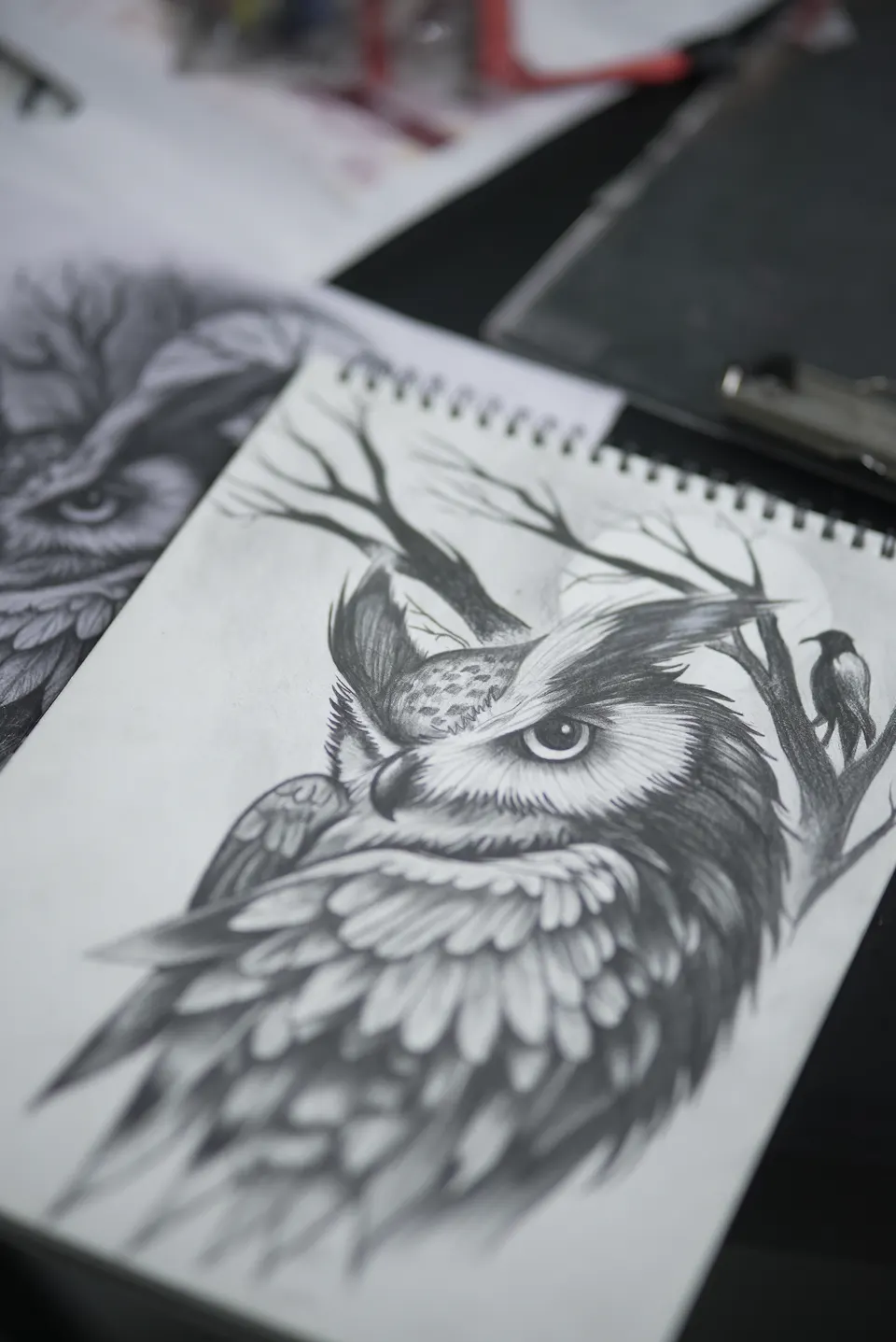 Tattoo training in progress at the Kamz Inkzone Academy