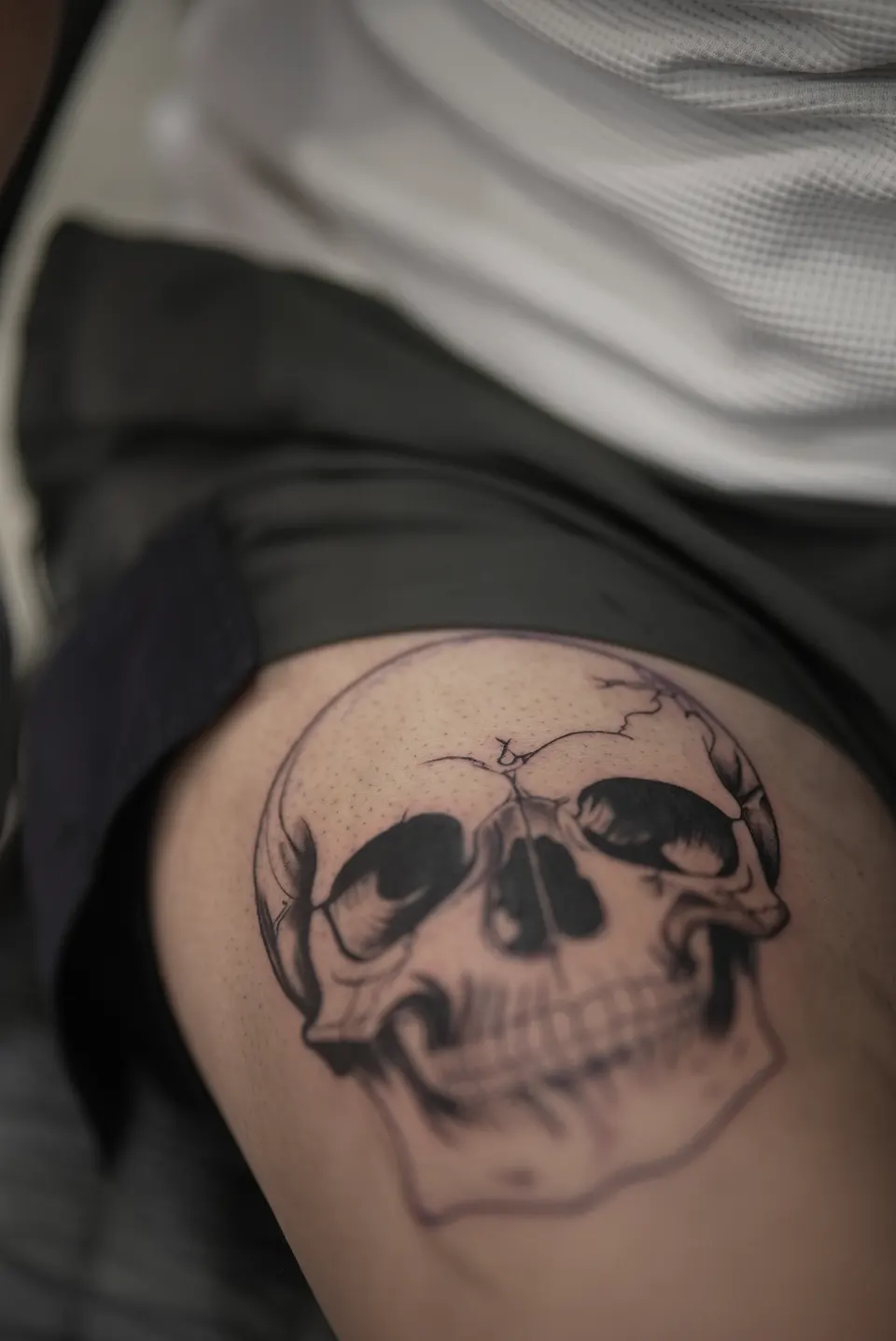 Tattoo training in progress at the Kamz Inkzone Academy