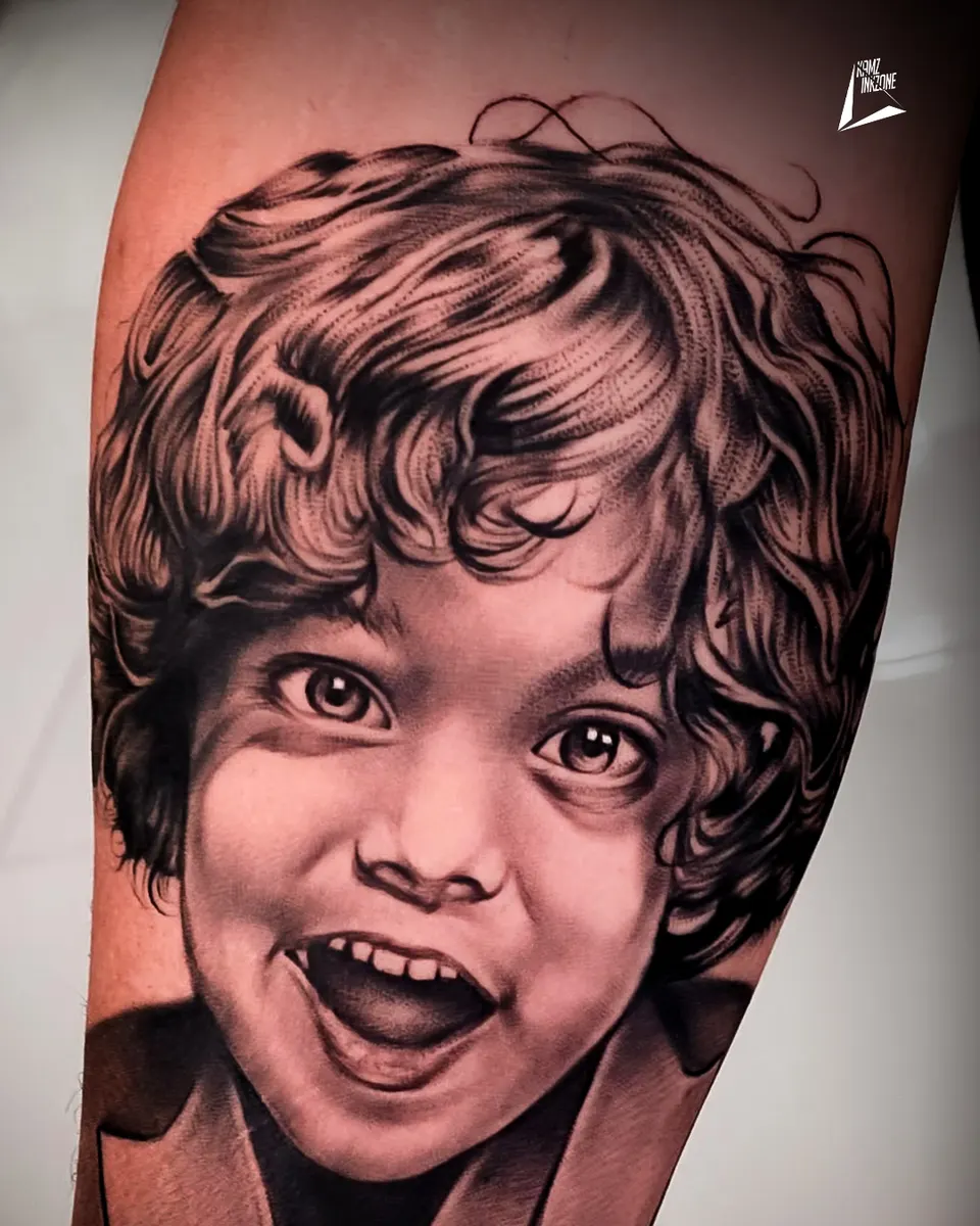 Tattoo training in progress at the Kamz Inkzone Academy