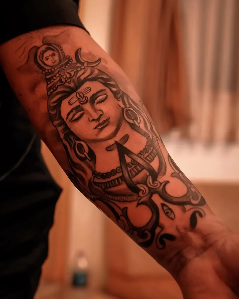 Tattoo training in progress at the Kamz Inkzone Academy