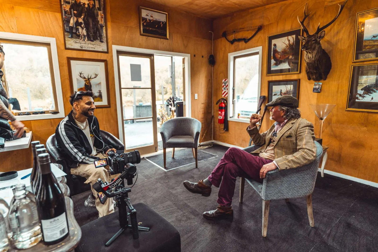 Inside the Kamz Inkzone studio
