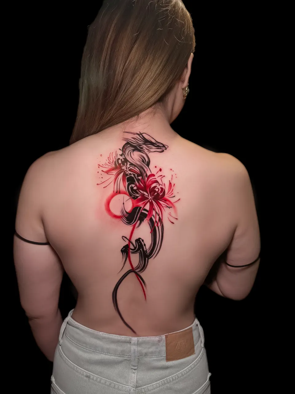 Colour & Abstract tattoo by Kamz Inkzone