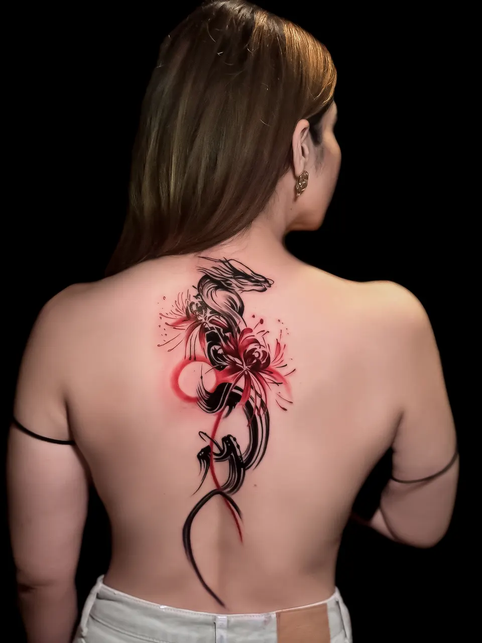 Colour & Abstract tattoo by Kamz Inkzone