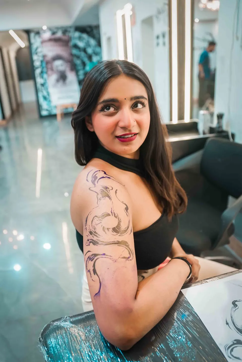 Colour & Abstract tattoo by Kamz Inkzone