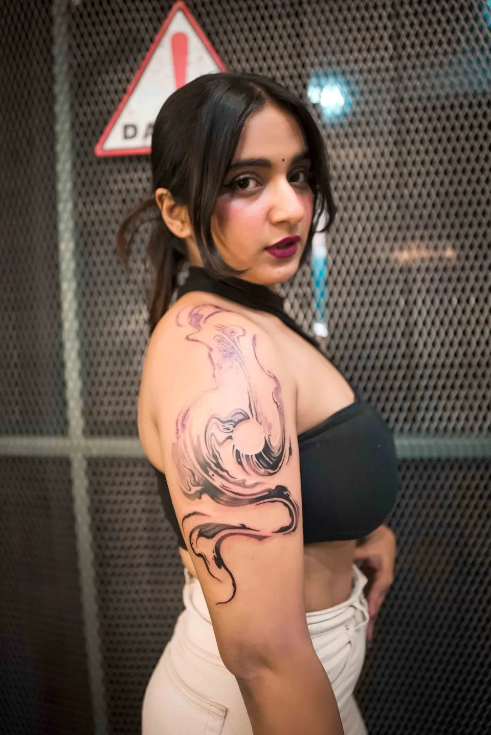 Colour & Abstract tattoo by Kamz Inkzone