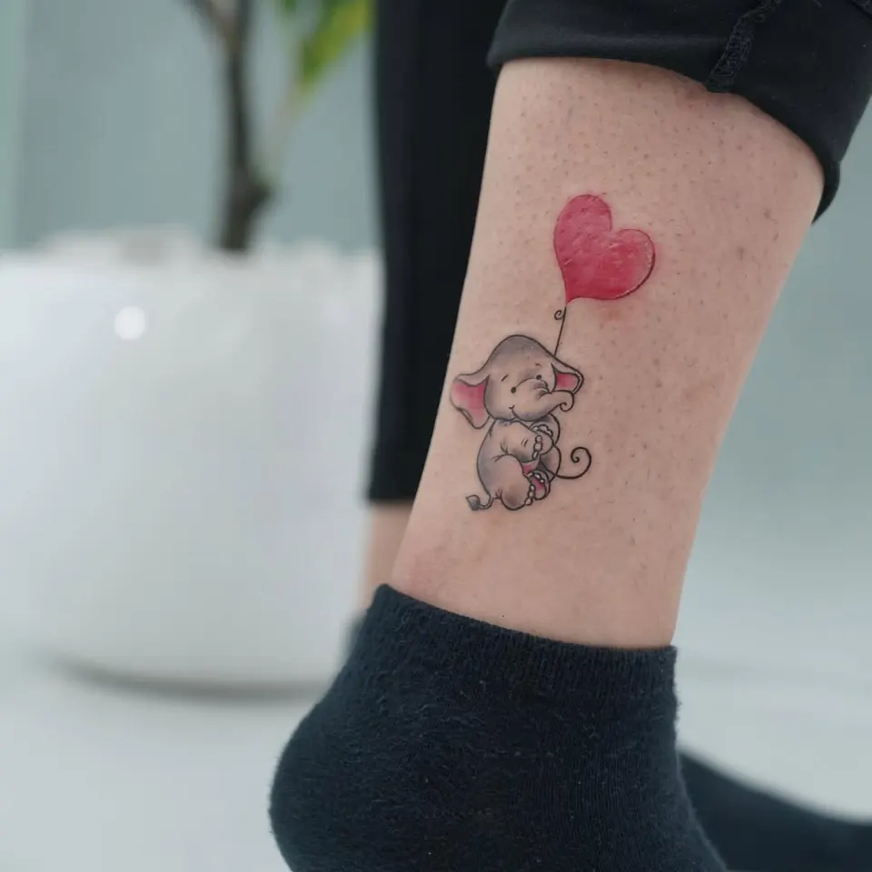 Colour & Abstract tattoo by Kamz Inkzone