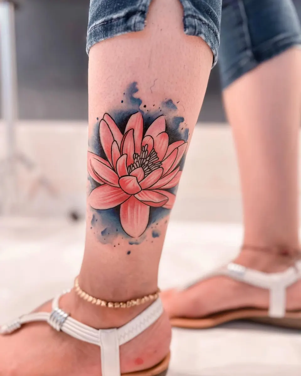 Colour & Abstract tattoo by Kamz Inkzone