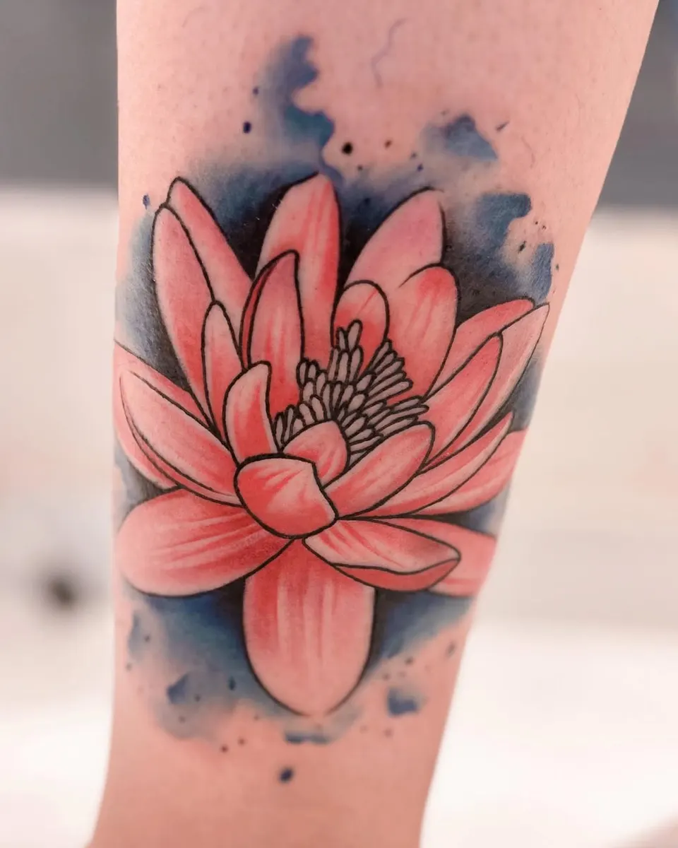 Colour & Abstract tattoo by Kamz Inkzone
