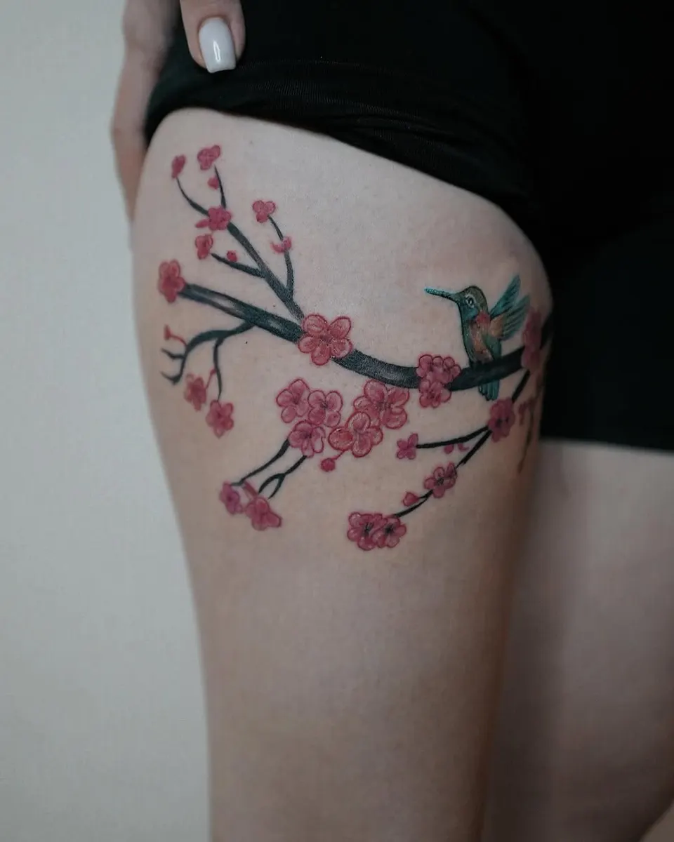 Colour & Abstract tattoo by Kamz Inkzone