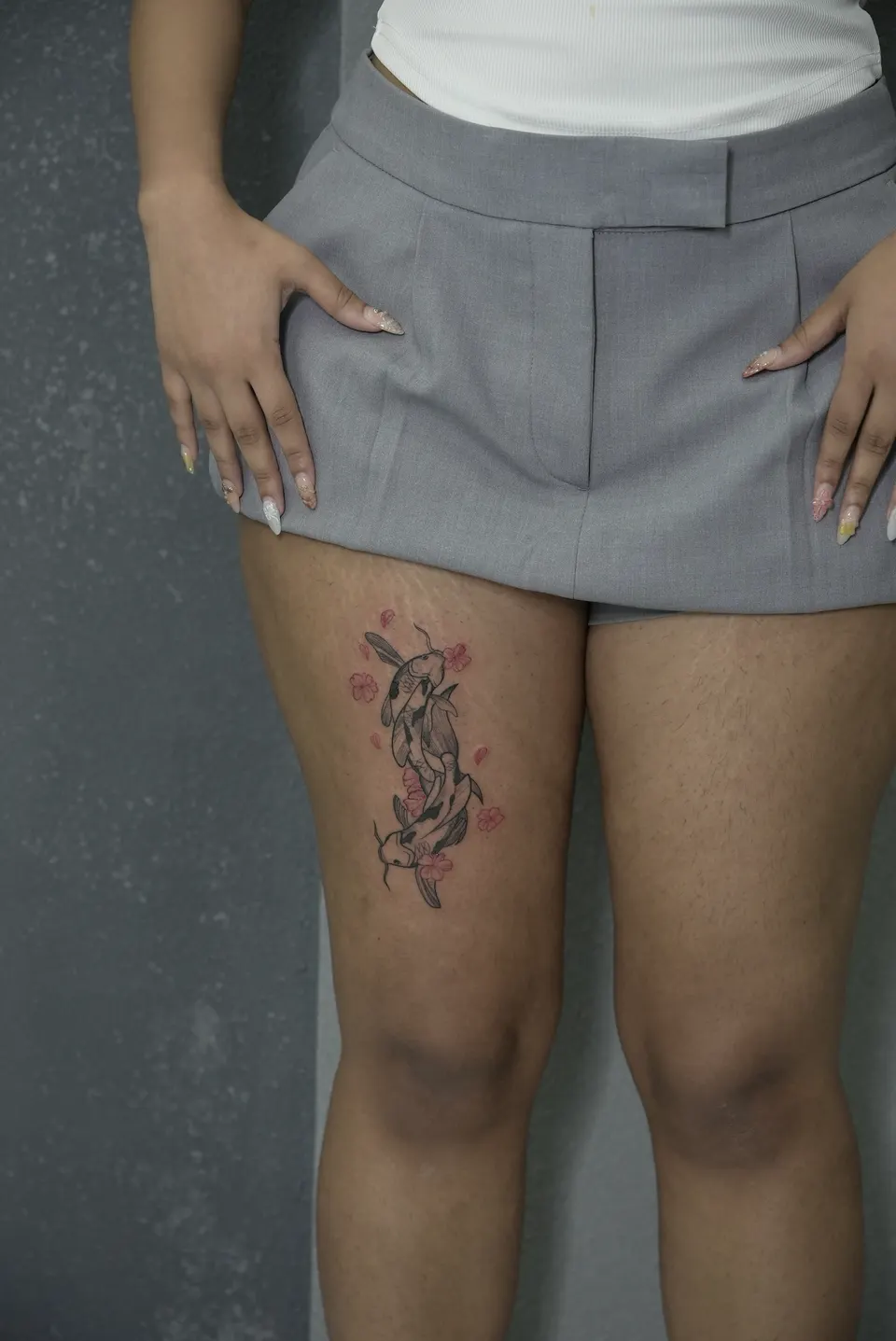 Fine Line tattoo by Kamz Inkzone
