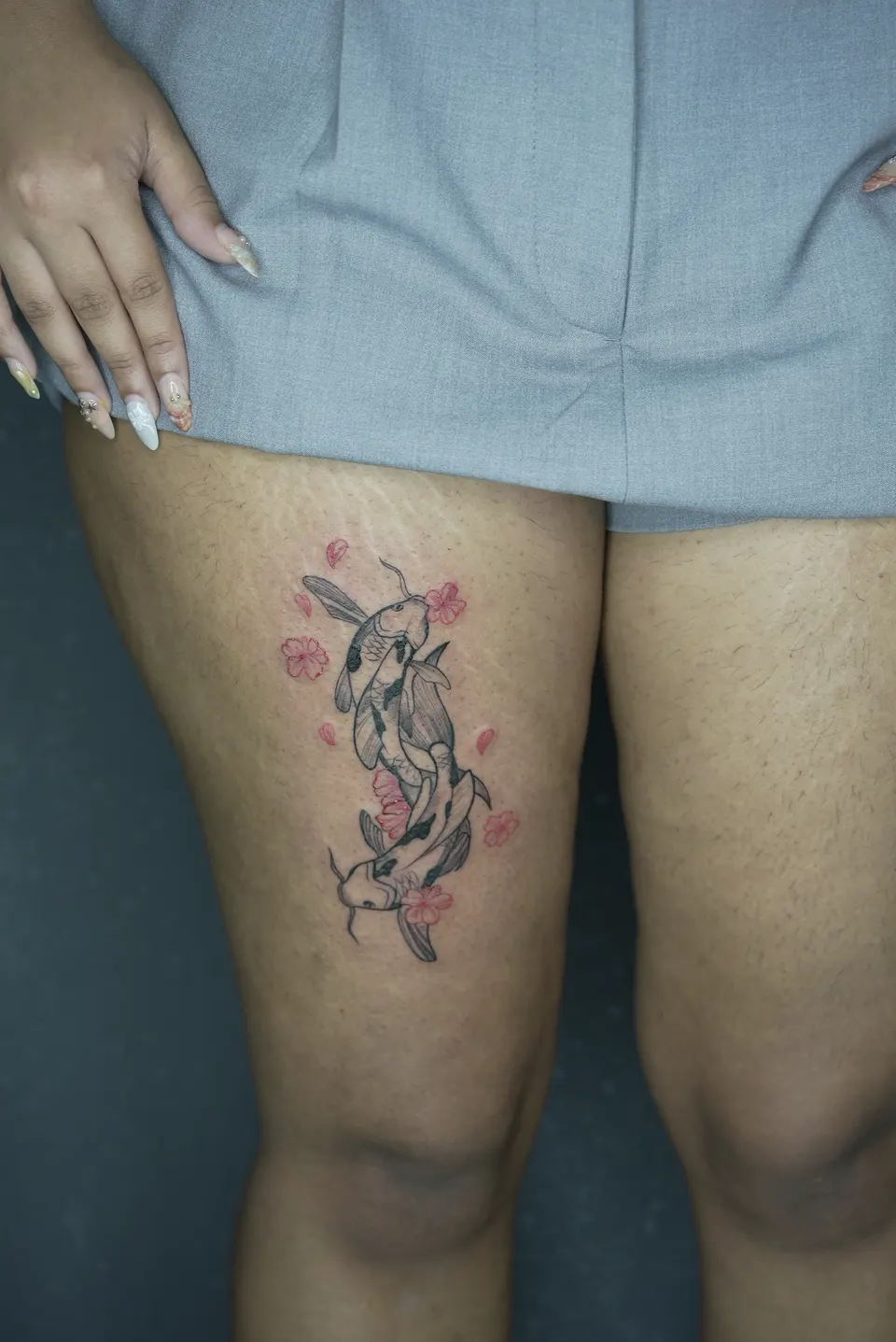 Fine Line tattoo by Kamz Inkzone
