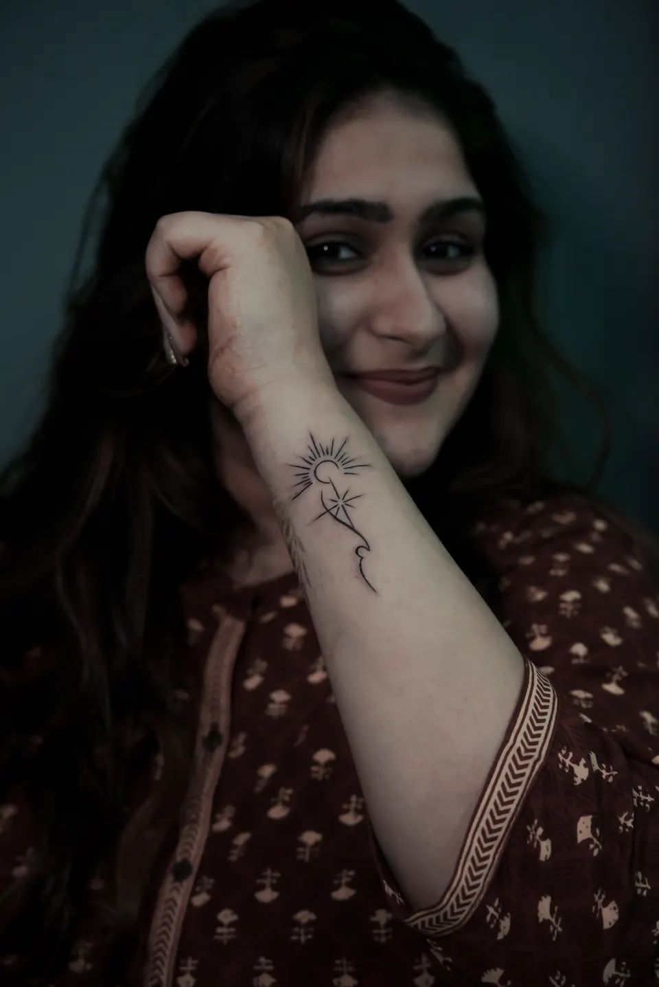 Fine Line tattoo by Kamz Inkzone