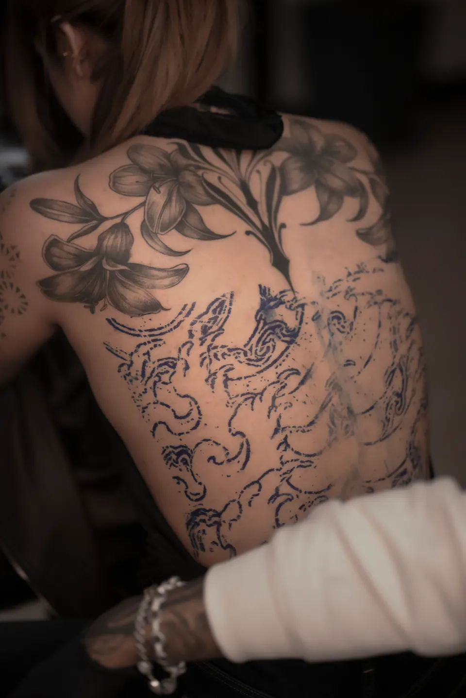 Fine Line tattoo by Kamz Inkzone