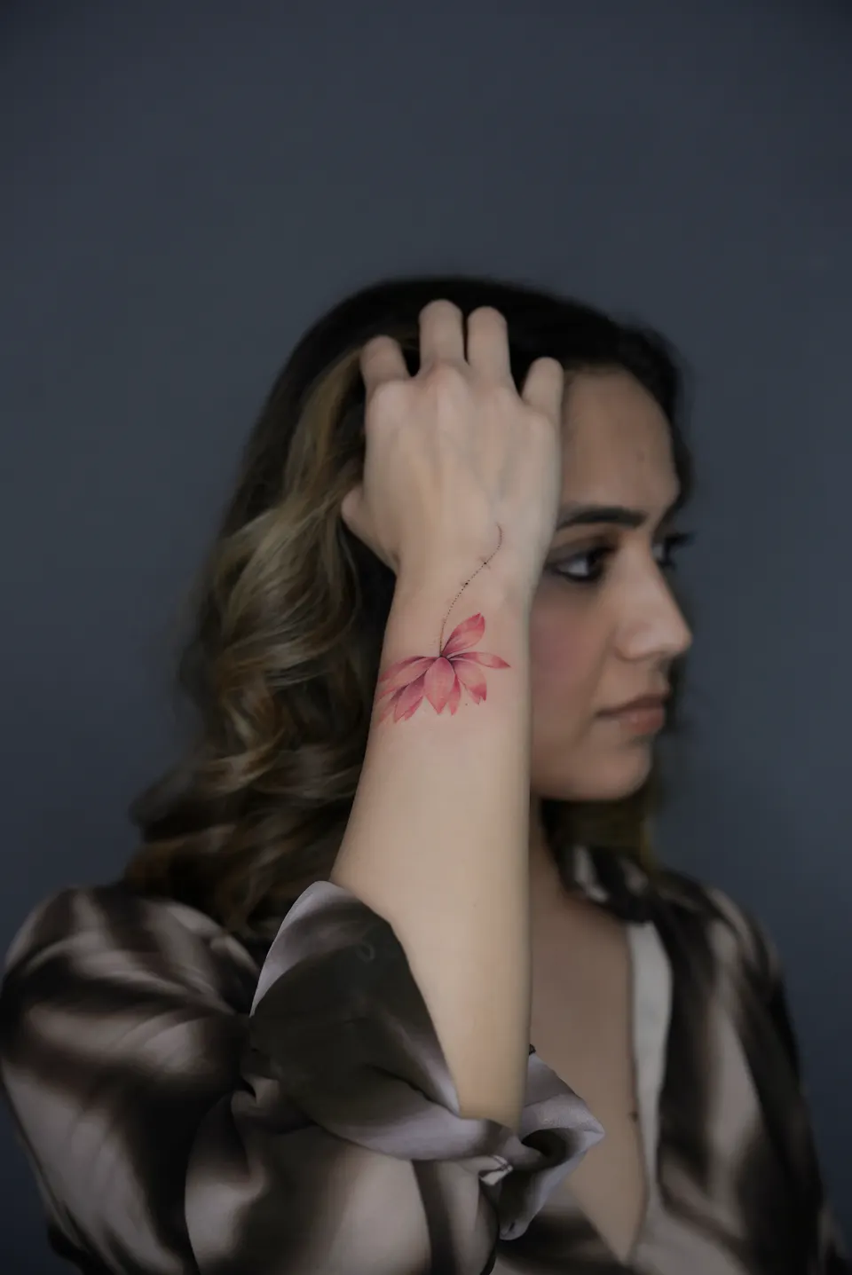 Fine Line tattoo by Kamz Inkzone