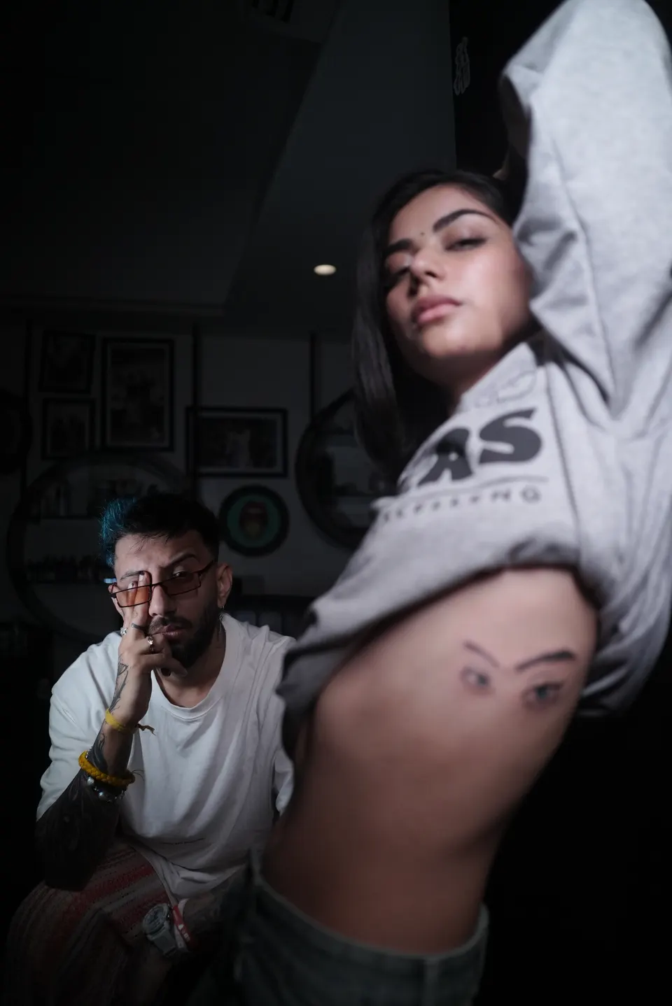 Fine Line tattoo by Kamz Inkzone