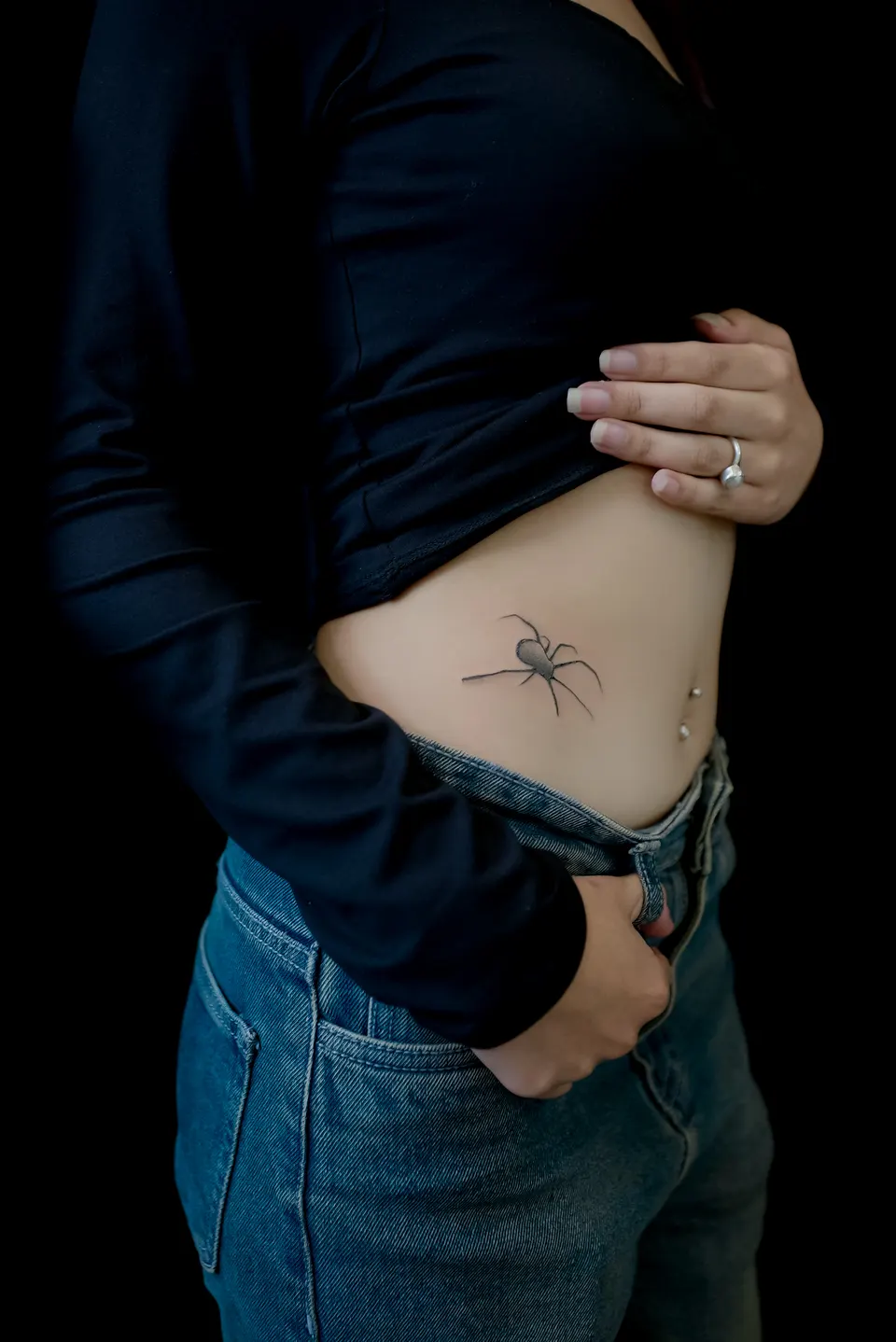 Fine Line tattoo by Kamz Inkzone