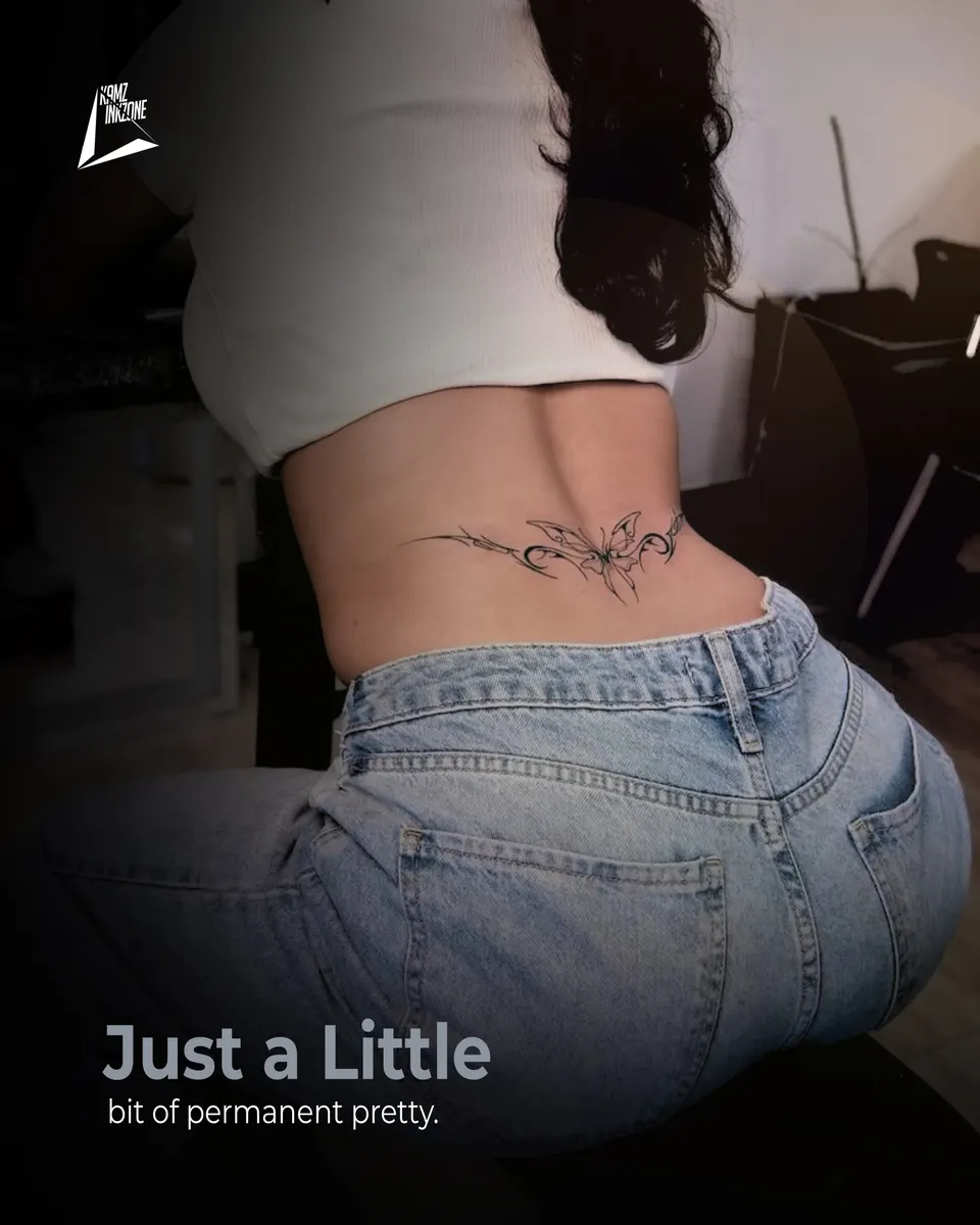 Fine Line tattoo by Kamz Inkzone