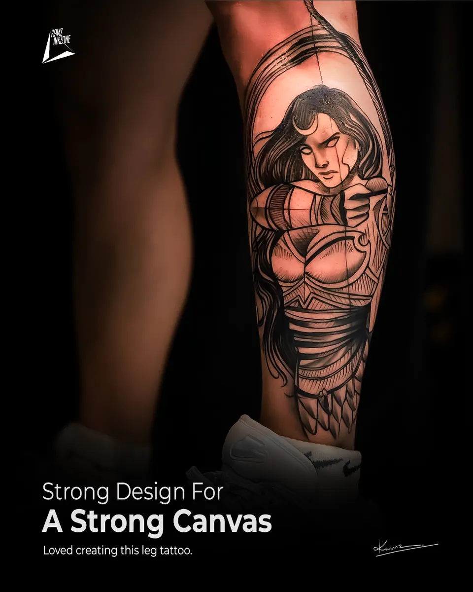 Full Sleeve tattoo by Kamz Inkzone