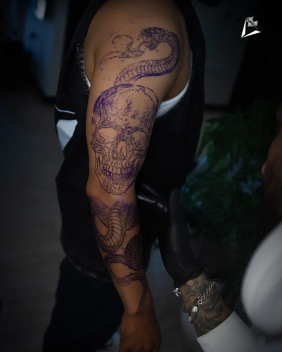 Full Sleeve tattoo by Kamz Inkzone