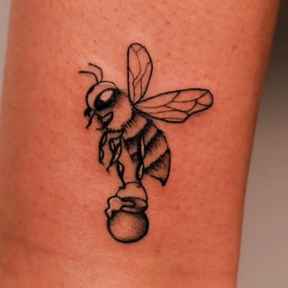 Minimal tattoo by Kamz Inkzone