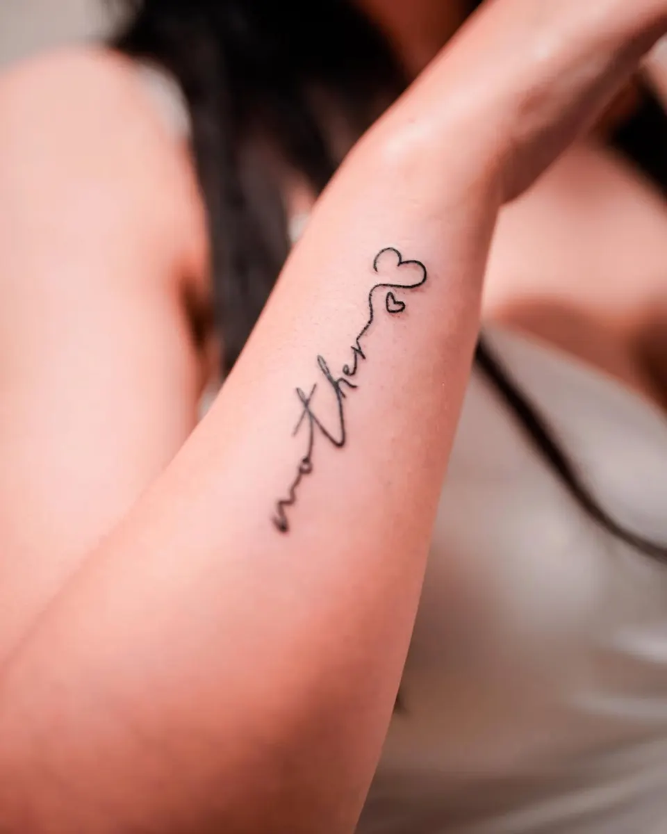 Minimal tattoo by Kamz Inkzone