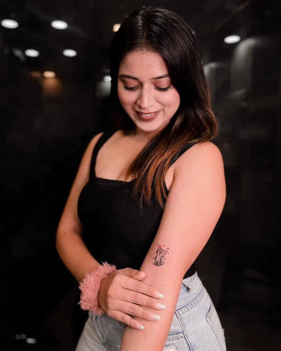 Minimal tattoo by Kamz Inkzone