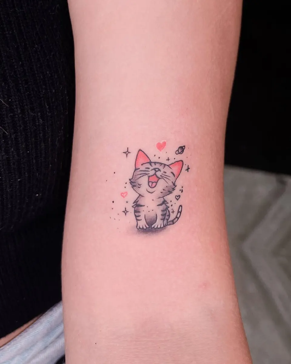 Minimal tattoo by Kamz Inkzone