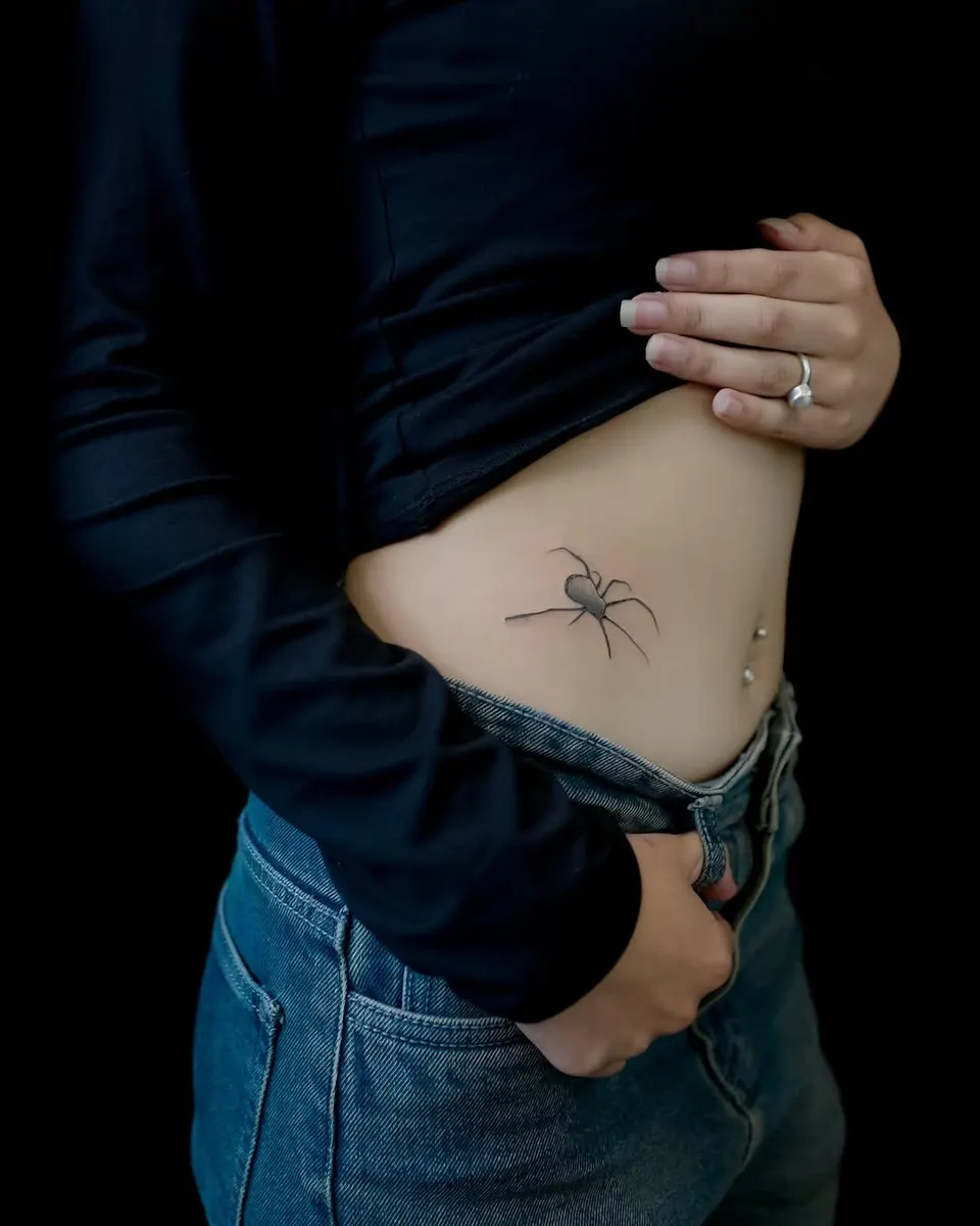 Minimal tattoo by Kamz Inkzone