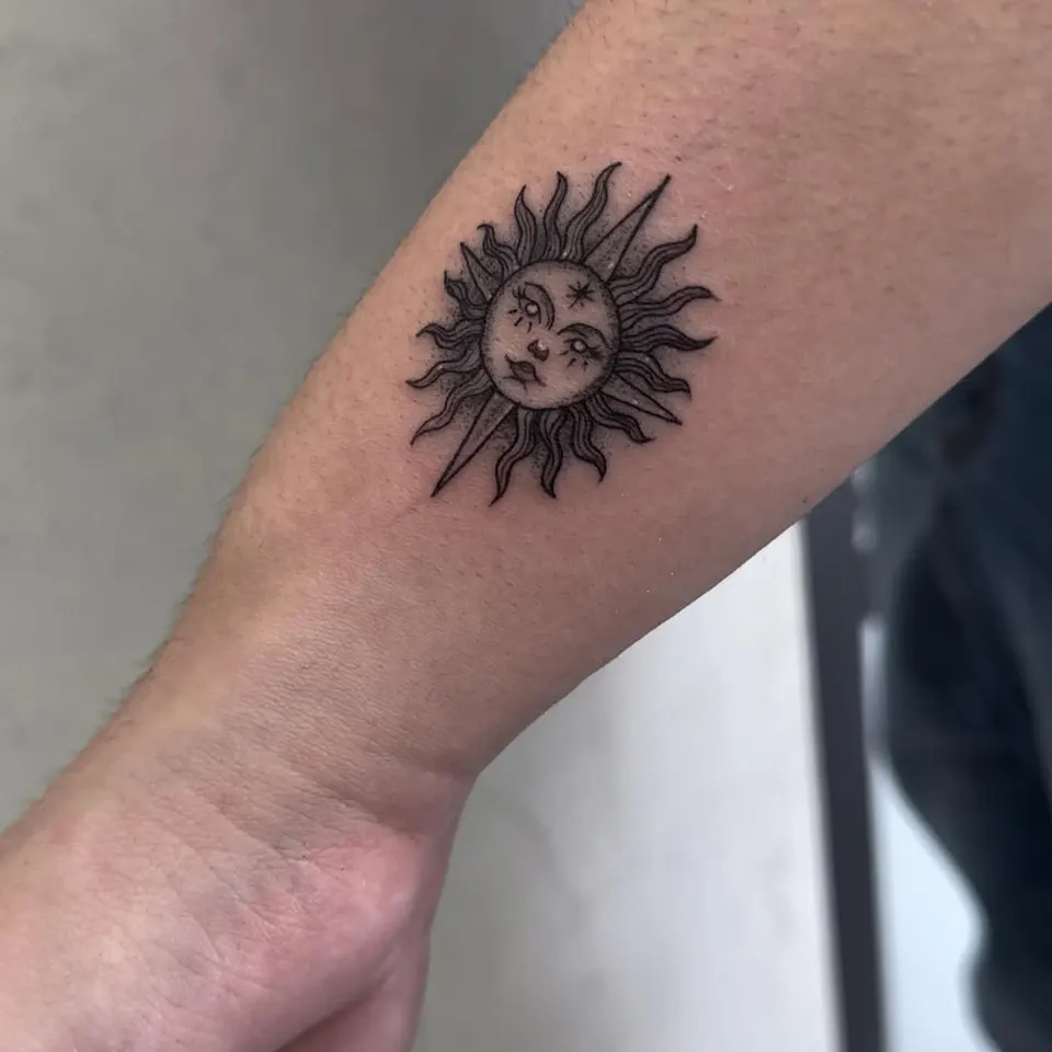 Minimal tattoo by Kamz Inkzone