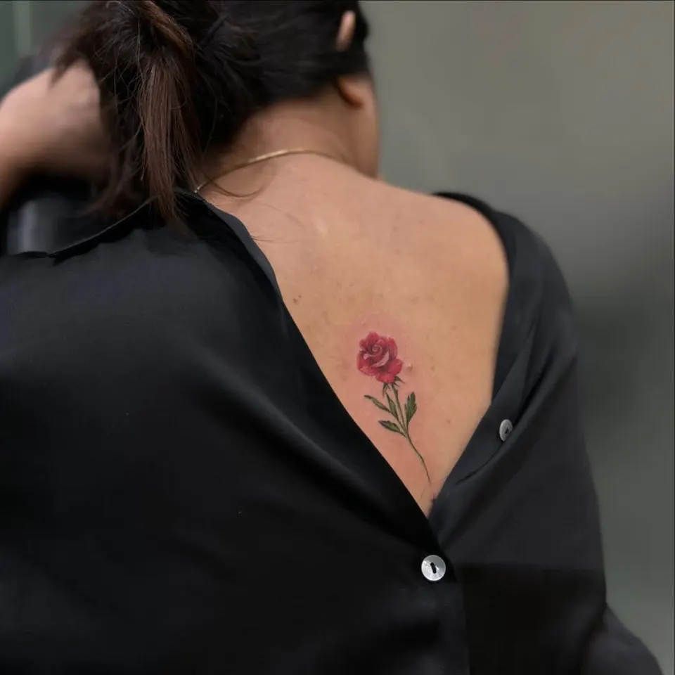 Minimal tattoo by Kamz Inkzone