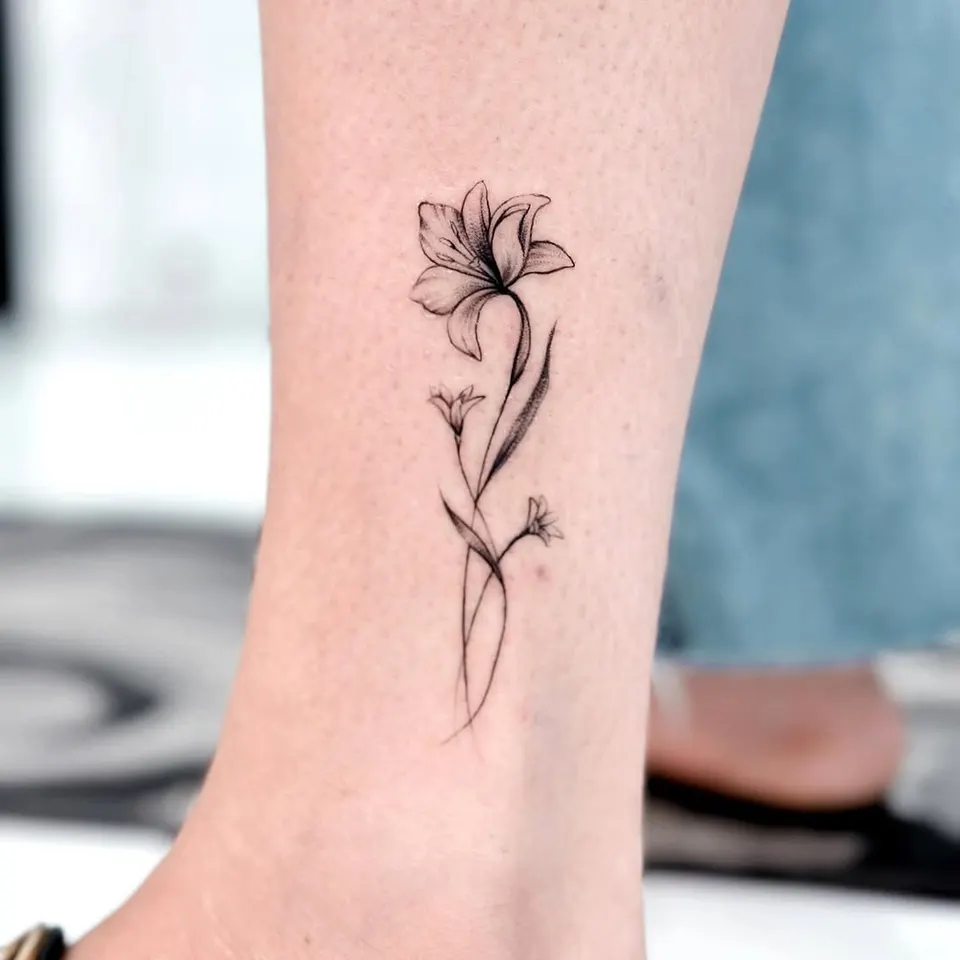 Minimal tattoo by Kamz Inkzone