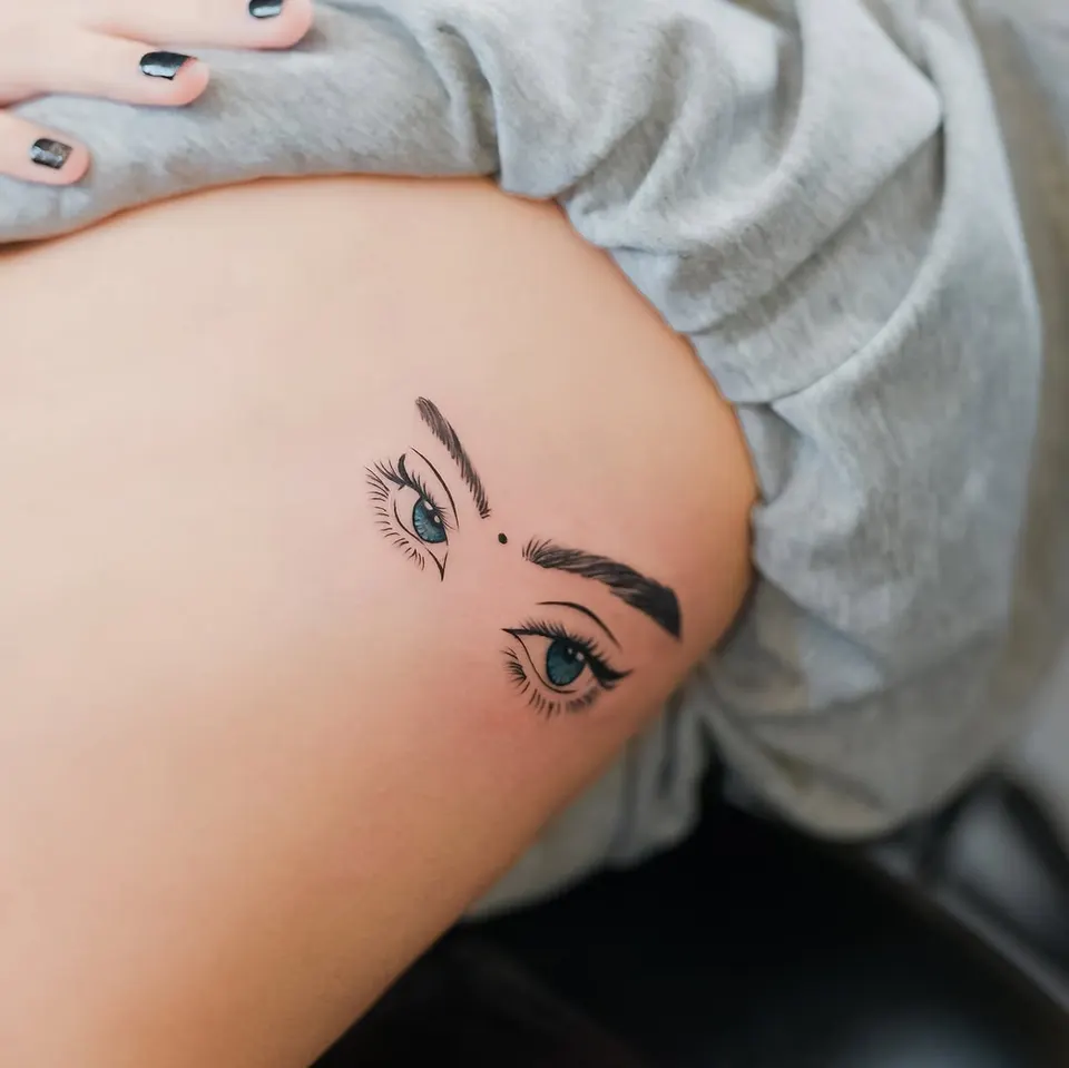 Minimal tattoo by Kamz Inkzone