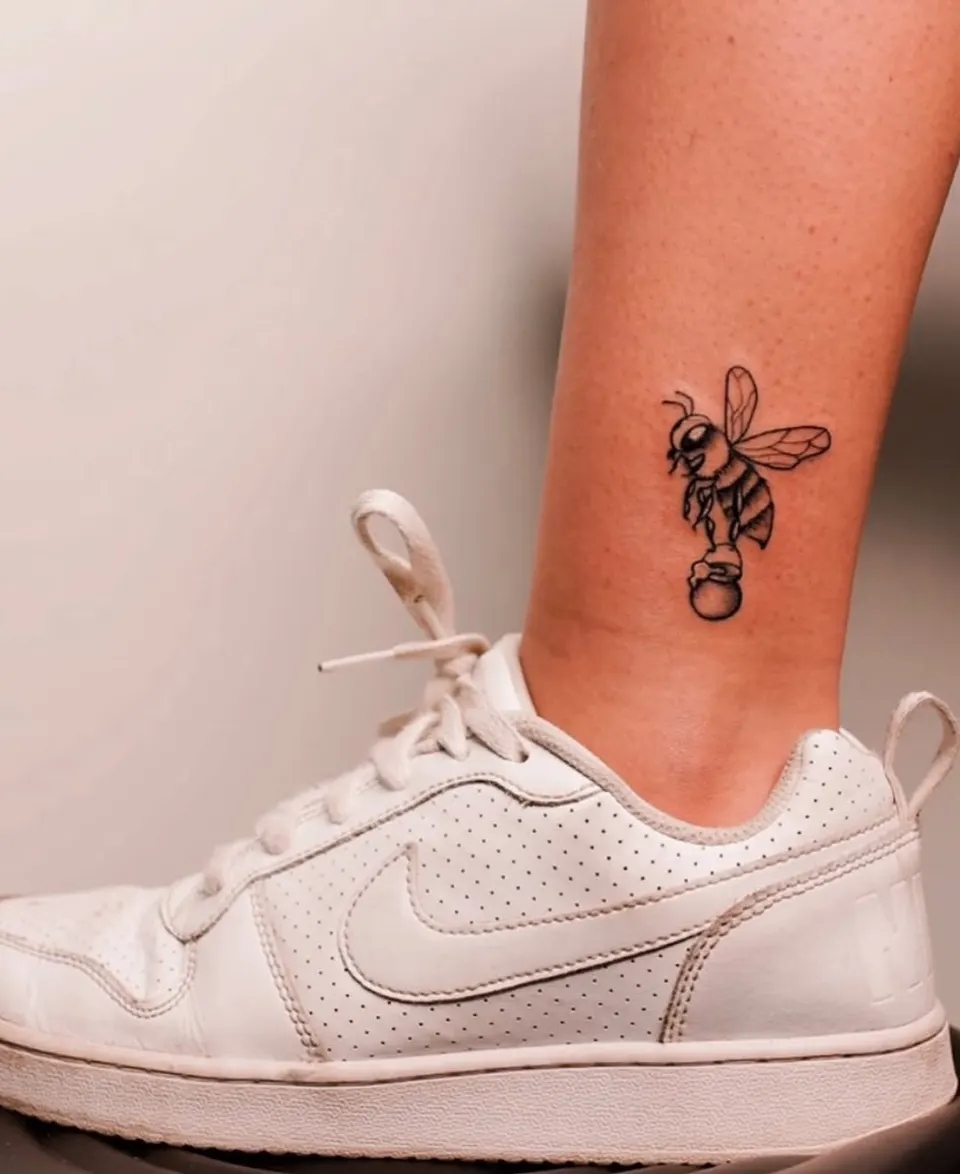 Minimal tattoo by Kamz Inkzone