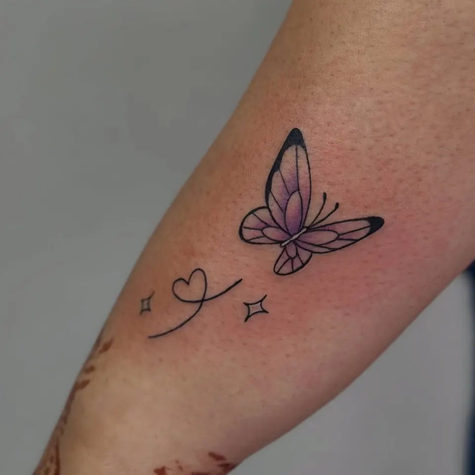 Minimal tattoo by Kamz Inkzone