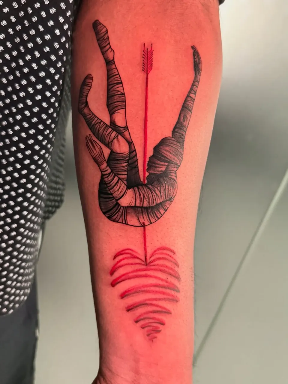 Minimal tattoo by Kamz Inkzone