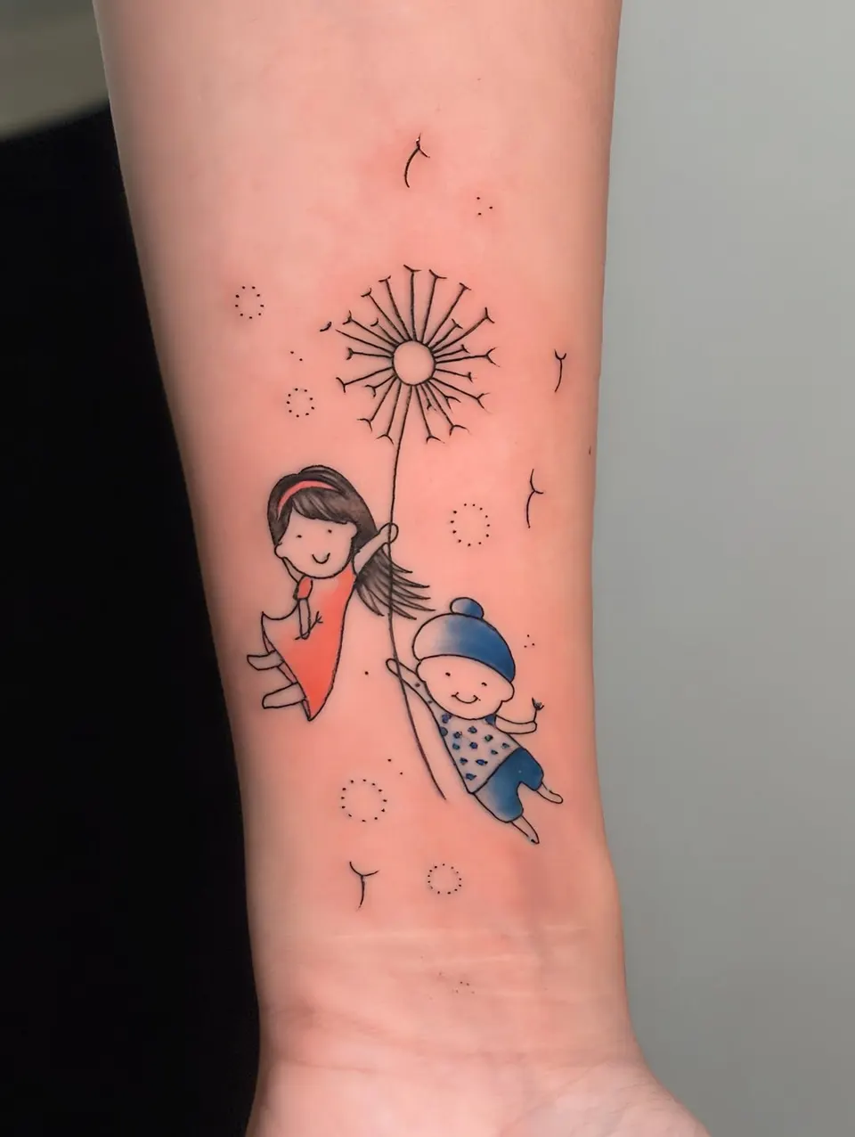 Minimal tattoo by Kamz Inkzone
