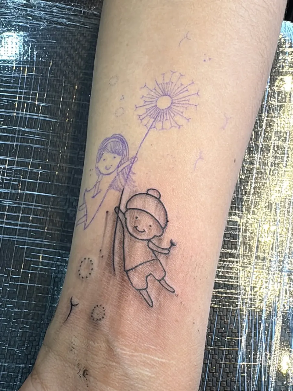Minimal tattoo by Kamz Inkzone