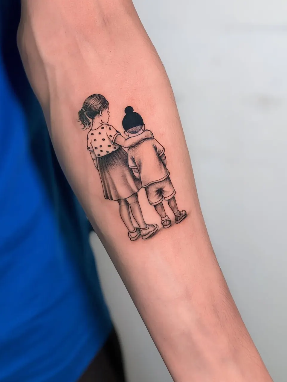 Minimal tattoo by Kamz Inkzone