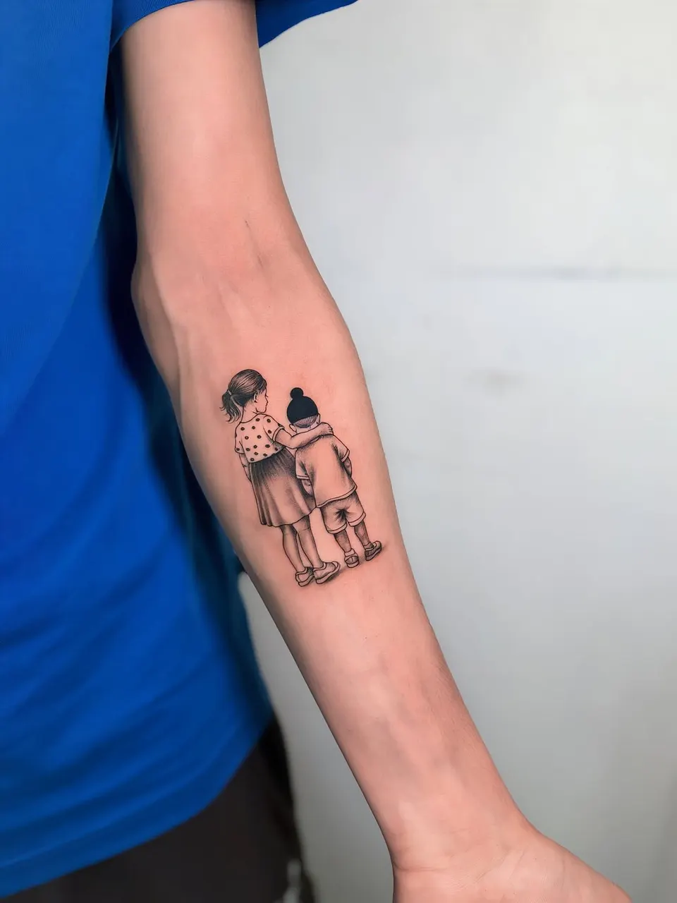 Minimal tattoo by Kamz Inkzone