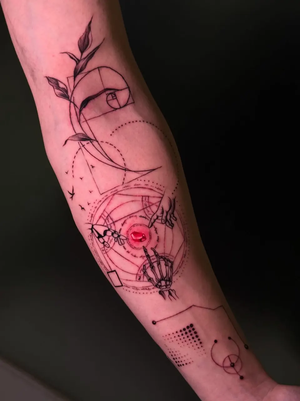 Minimal tattoo by Kamz Inkzone