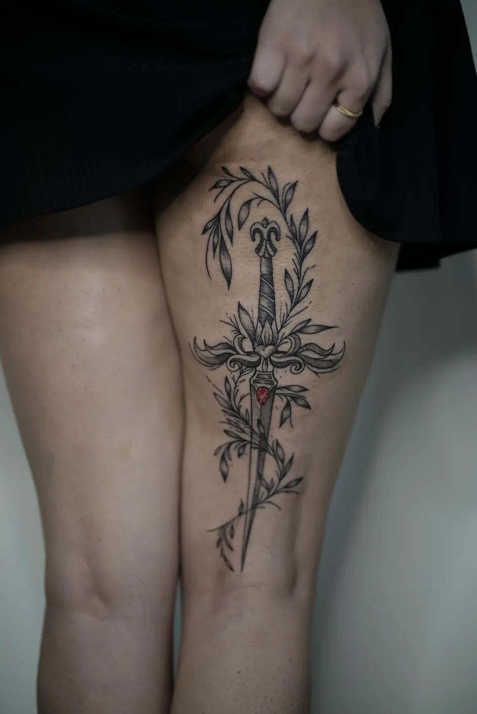 Neo-Traditional tattoo by Kamz Inkzone