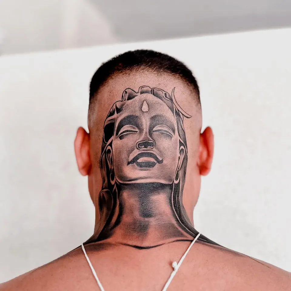 Portrait tattoo by Kamz Inkzone