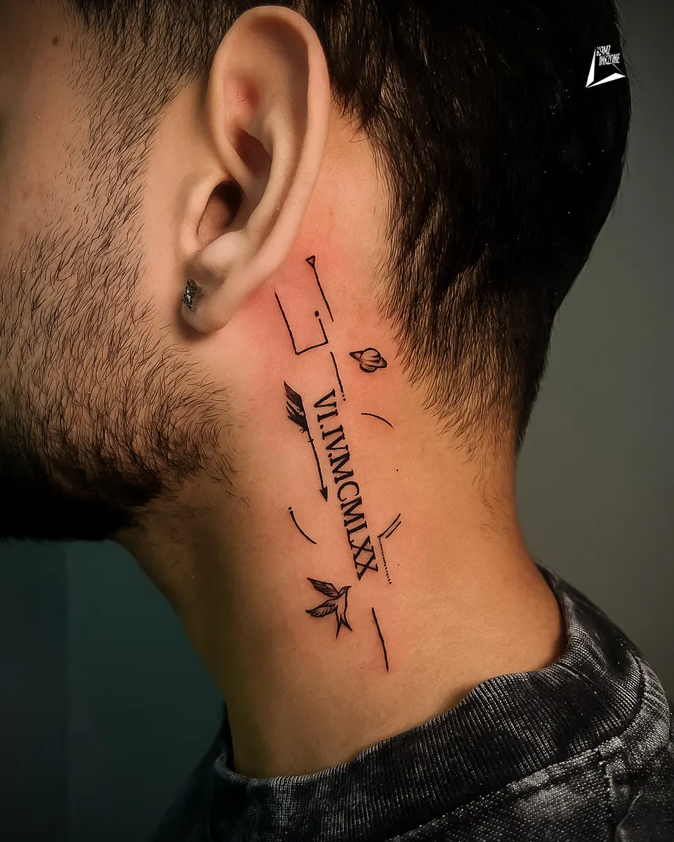 Script & Lettering tattoo by Kamz Inkzone
