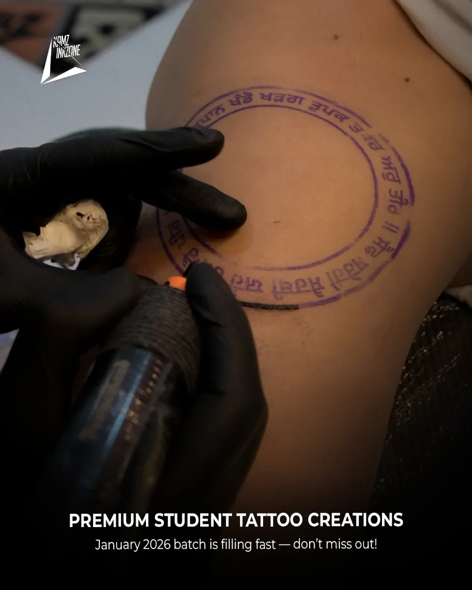Script & Lettering tattoo by Kamz Inkzone