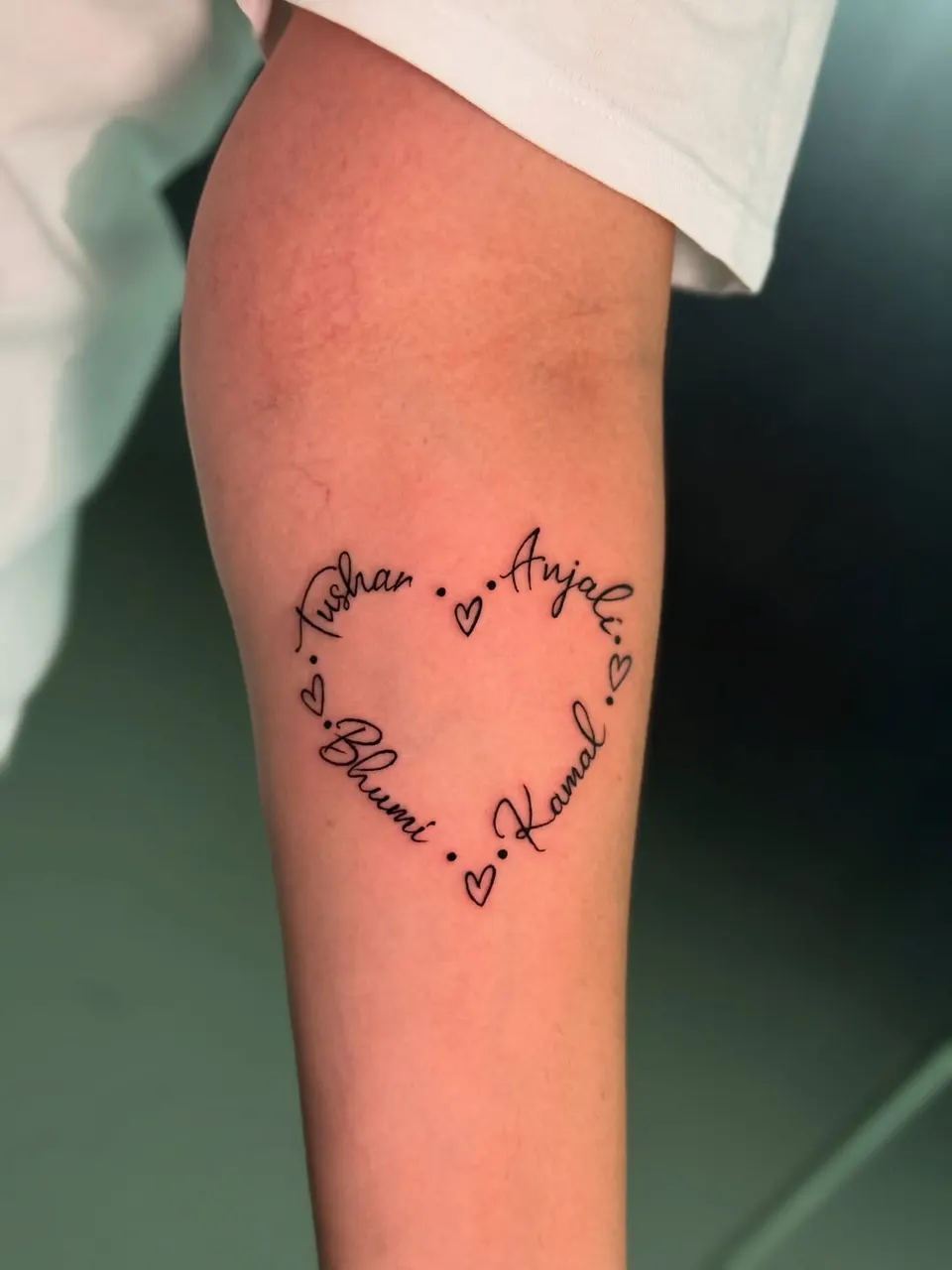 Script & Lettering tattoo by Kamz Inkzone