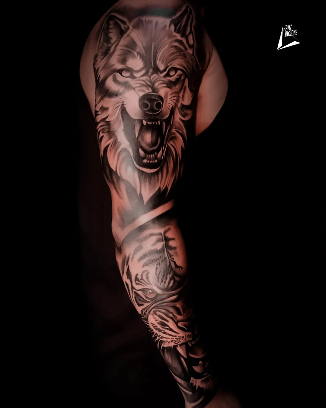 Wildlife tattoo by Kamz Inkzone