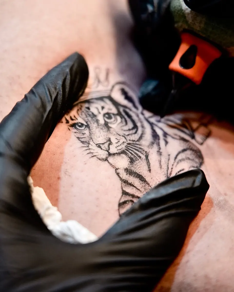 Wildlife tattoo by Kamz Inkzone